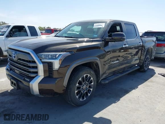 ✅ 2024 Toyota Tundra Limited Hybrid • VIN: 5TFJC5DB7RX052637 • Lot: 41840729. Listed on IAAI with Not provided. Free auction sales archive from the USA and detailed vehicle history report at DreamBid. Image 16.