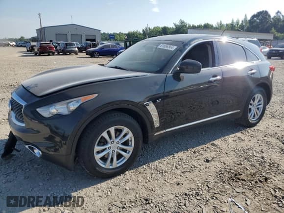 ✅ 2017 Infiniti QX70 • VIN: JN8CS1MW6HM411634 • Lot: 61666564. Listed on Copart with 88,711 mi. Free auction sales archive from the USA and detailed vehicle history report at DreamBid. Image 1.