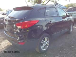 2013 Hyundai Tucson GLS z VIN KM8JUCAC3DU737576, wystawiony jako IAAI lot #43373425 z przebiegiem 99 785 mil mil oraz . Historia ofert i sprzedaży dostępna na DreamBid. Obrazek 4.