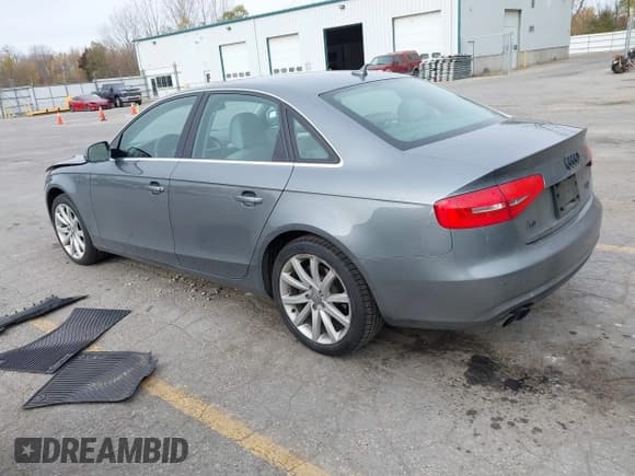 ✅ 2013 Audi A4 Premium Plus • VIN: WAUFFAFL1DN023051 • Lot: 43636975. Listed on IAAI with 162,410 mi. Free auction sales archive from the USA and detailed vehicle history report at DreamBid. Image 3.