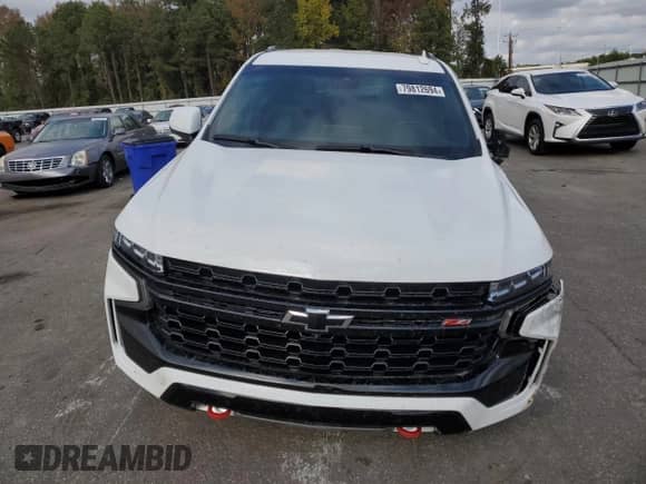 2024 Chevrolet Tahoe Z71 with VIN 1GNSKPKLXRR128006, listed as a Copart auction lot 79812694 with 24,199 mi miles and Salvage title. Bid and sale history available at DreamBid. Image 5.