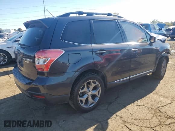 ✅ 2015 Subaru Forester Touring • VIN: JF2SJAWC6FH437610 • Lot: 85389825. Listed on Copart with 117,338 mi. Free auction sales archive from the USA and detailed vehicle history report at DreamBid. Image 3.