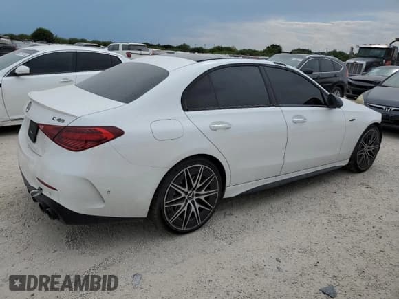 ✅ 2023 Mercedes-Benz C 43 AMG • VIN: W1KAF8HB9PR105350 • Лот: 68440724. Опубликован ранее на Copart с пробегом 24 114 миль. Бесплатный доступ к архиву аукционных продаж из США и подробный отчёт об истории автомобиля на DreamBid. Изображение 3.