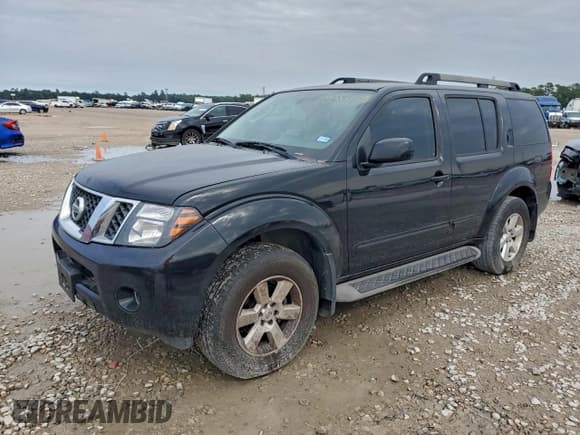 ✅ 2011 Nissan Pathfinder S • VIN: 5N1AR1NN1BC624665 • Лот: 93821405. Опубликован ранее на Copart с пробегом 164 276 миль. Бесплатный доступ к архиву аукционных продаж из США и подробный отчёт об истории автомобиля на DreamBid. Изображение 1.