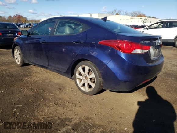 ✅ 2012 Hyundai Elantra Limited • VIN: 5NPDH4AE3CH081028 • Lot: 90985025. Wystawiony na Copart z przebiegiem 79 884 mil. Bezpłatny archiwum sprzedaży aukcyjnych z USA i szczegółowy raport historii pojazdu na DreamBid. Zdjęcie 2.