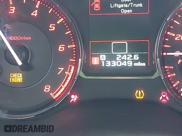 ✅ 2016 Subaru WRX • VIN: JF1VA1B67G9804818 • Lot: 42802249. Listed on IAAI with 133,049 mi. Free auction sales archive from the USA and detailed vehicle history report at DreamBid. Image 16.