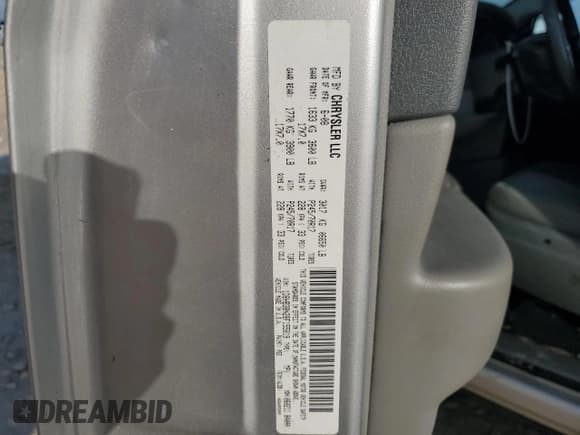 ✅ 2008 Dodge Durango • VIN: 1D8HB38N28F155819 • Лот: 56203905. Опубликован ранее на Copart с пробегом 85 945 миль. Бесплатный доступ к архиву аукционных продаж из США и подробный отчёт об истории автомобиля на DreamBid. Изображение 13.