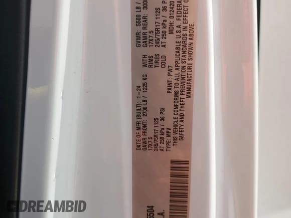 ✅ 2024 Jeep Wrangler Sport S • VIN: 1C4PJXDN8RW105504 • Lot: 68328505. Listed on Copart with 21,732 mi. Free auction sales archive from the USA and detailed vehicle history report at DreamBid. Image 12.