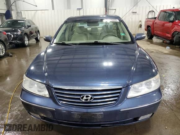 2008 Hyundai Azera Limited with VIN KMHFC46F78A257307, listed as a Copart auction lot 89116265 with 131,527 mi miles and Salvage title. Bid and sale history available at DreamBid. Image 5.