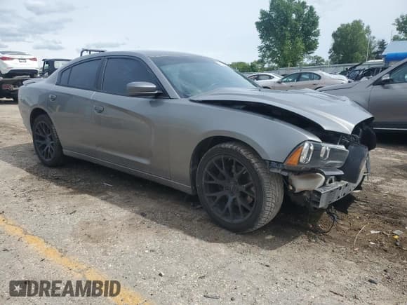 ✅ 2012 Dodge Charger Police • VIN: 2C3CDXAT6CH227619 • Lot: 55413095. Listed on Copart with 155,337 mi. Free auction sales archive from the USA and detailed vehicle history report at DreamBid. Image 4.