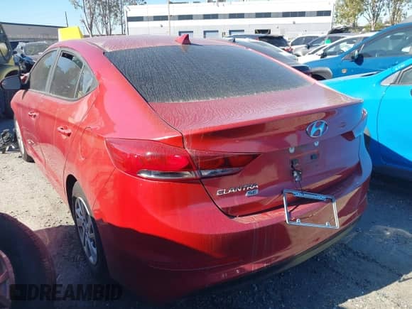 2017 Hyundai Elantra SE с VIN 5NPD74LF4HH165620, выставлен на аукционе IAAI как лот 43433001 с пробегом 130 216 миль миль и . История ставок и продаж доступна на DreamBid. Изображение 3.
