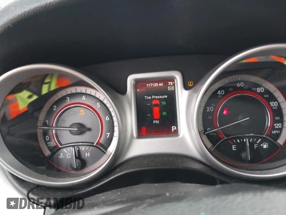 ✅ 2014 Dodge Journey American Value • VIN: 3C4PDCAB7ET120487 • Lot: 43634242. Listed on IAAI with 117,120 mi. Free auction sales archive from the USA and detailed vehicle history report at DreamBid. Image 7.