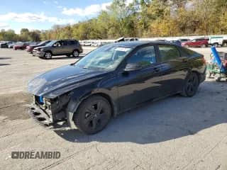 2023 Hyundai Elantra SEL with VIN 5NPLM4AG1PH094441, listed as a Copart auction lot 82480575 with 77,312 mi miles and Salvage title. Bid and sale history available at DreamBid. Image 1.