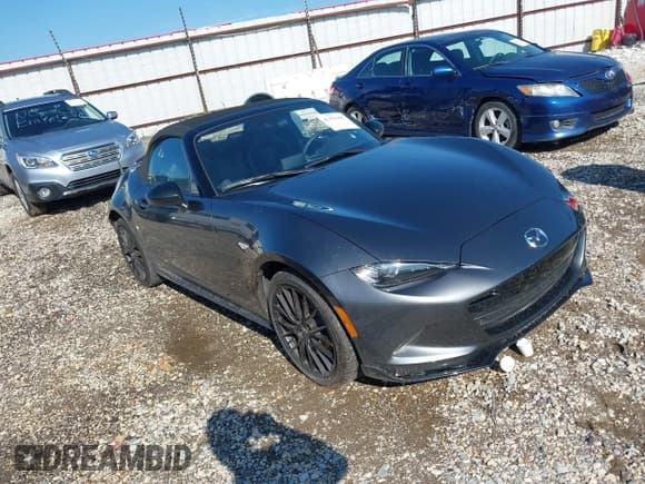 ✅ 2023 Mazda MX-5 Miata Club • VIN: JM1NDAC70P0553959 • Lot: 42425391. Listed on IAAI with 20,108 mi. Free auction sales archive from the USA and detailed vehicle history report at DreamBid. Image 1.