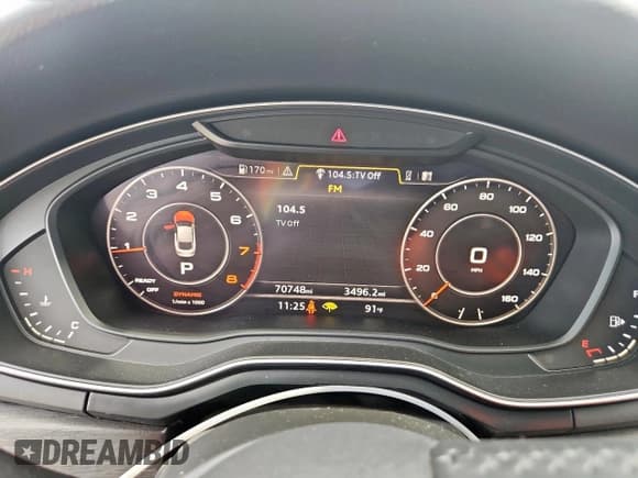 ✅ 2019 Audi A5 Sportback Premium Plus • VIN: WAUENCF56KA070513 • Lot: 71406345. Wystawiony na Copart z przebiegiem 70 748 mil. Bezpłatny archiwum sprzedaży aukcyjnych z USA i szczegółowy raport historii pojazdu na DreamBid. Zdjęcie 9.