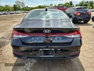 2023 Hyundai Elantra SEL with VIN 5NPLM4AG7PH116846, listed as a Copart auction lot 70287045 with 22,254 mi miles and Salvage title. Bid and sale history available at DreamBid. Image 6.