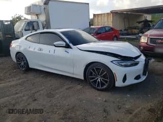 ✅ 2021 BMW 4 Series 430i • VIN: WBA53AP00MCF87863 • Лот: 40802323. Опубликован ранее на Copart с пробегом Не указан. Бесплатный доступ к архиву аукционных продаж из США и подробный отчёт об истории автомобиля на DreamBid. Изображение 4.