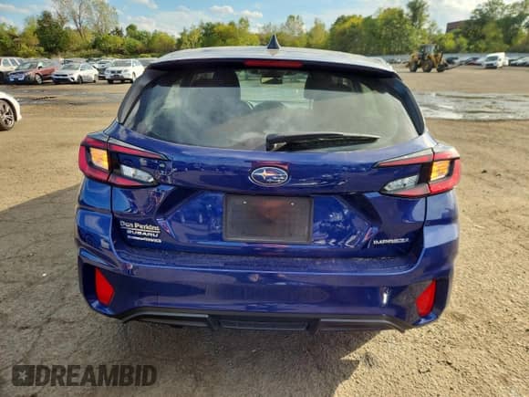 2025 Subaru Impreza с VIN JF1GUABC8S8201560, выставлен на аукционе Copart как лот 85583775 с пробегом 4 932 миль миль и Списание • Salvage title. История ставок и продаж доступна на DreamBid. Изображение 6.