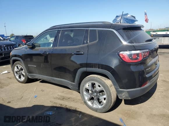 2018 Jeep Compass Limited с VIN 3C4NJDCB4JT396980, выставлен на аукционе Copart как лот 81942785 с пробегом 79 347 миль миль и Чистый • Clean title. История ставок и продаж доступна на DreamBid. Изображение 2.