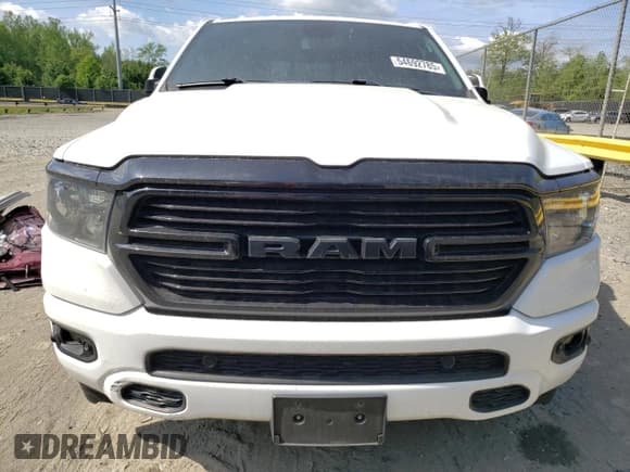 ✅ 2020 Ram 1500 Big Horn • VIN: 1C6SRFFT3LN102037 • Lot: 54692785. Listed on Copart with 115,699 mi. Free auction sales archive from the USA and detailed vehicle history report at DreamBid. Image 5.