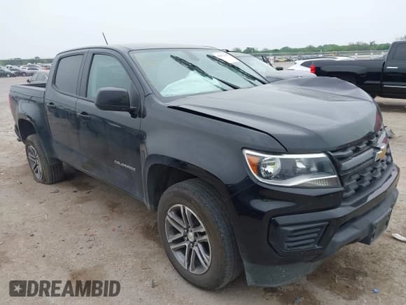 ✅ 2021 Chevrolet Colorado 2WD Work Truck • VIN: 1GCGSBEN5M1293788 • Lot: 42072335. Listed on IAAI with 66,806 mi. Free auction sales archive from the USA and detailed vehicle history report at DreamBid. Image 1.
