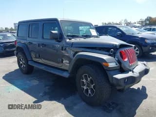 ✅ 2020 Jeep Wrangler Unlimited Freedom • VIN: 1C4HJXDG8LW338702 • Lot: 42006692. Wystawiony na IAAI z przebiegiem 48 389 mil. Bezpłatny archiwum sprzedaży aukcyjnych z USA i szczegółowy raport historii pojazdu na DreamBid. Zdjęcie 1.