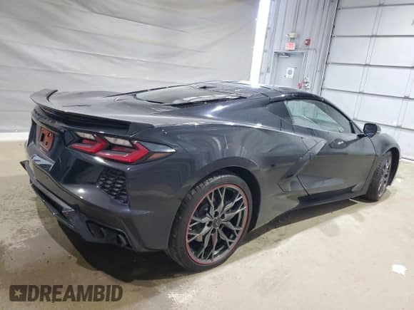 2025 Chevrolet Corvette 2LT с VIN 1G1YB2D46S5102052, выставлен на аукционе Copart как лот 80529535 с пробегом 9 960 миль миль и Списание • Salvage title. История ставок и продаж доступна на DreamBid. Изображение 3.