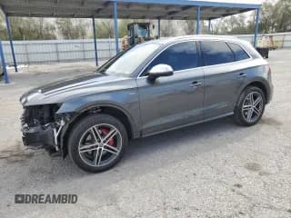 ✅ 2018 Audi SQ5 Premium Plus • VIN: WA1A4AFY6J2231755 • Lot: 52946965. Listed on Copart with 38,021 mi. Free auction sales archive from the USA and detailed vehicle history report at DreamBid. Image 1.