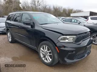 ✅ 2024 Dodge Durango GT • VIN: 1C4RDHDG1RC146632 • Лот: 41699497. Опубликован ранее на IAAI с пробегом 33 415 миль. Бесплатный доступ к архиву аукционных продаж из США и подробный отчёт об истории автомобиля на DreamBid. Изображение 1.
