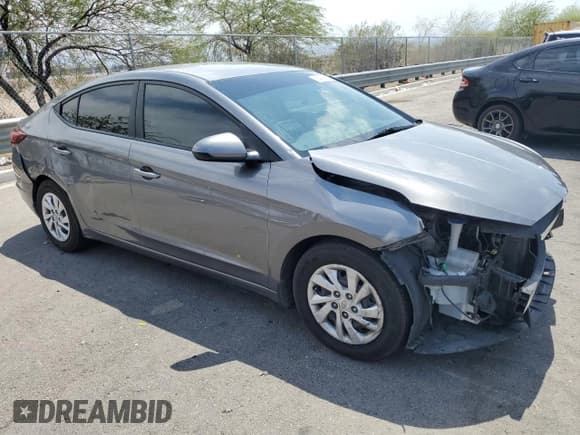 ✅ 2019 Hyundai Elantra SE • VIN: 5NPD74LF1KH485730 • Lot: 65441685. Listed on Copart with 67,296 mi. Free auction sales archive from the USA and detailed vehicle history report at DreamBid. Image 4.