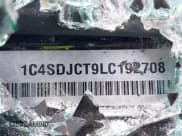 ✅ 2020 Dodge Durango R/T • VIN: 1C4SDJCT9LC192708 • Lot: 42402036. Listed on IAAI with Not provided. Free auction sales archive from the USA and detailed vehicle history report at DreamBid. Image 9.