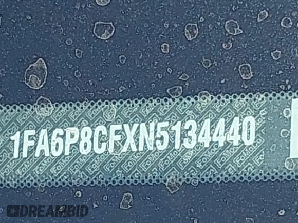 ✅ 2022 Ford Mustang GT • VIN: 1FA6P8CFXN5134440 • Lot: 43142660. Listed on IAAI with 44,087 mi. Free auction sales archive from the USA and detailed vehicle history report at DreamBid. Image 17.