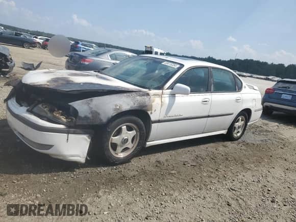 2001 Chevrolet Impala LS with VIN 2G1WH55K119359691, listed as a Copart auction lot 69415354 with Not provided miles and Salvage title. Bid and sale history available at DreamBid. Image 1.