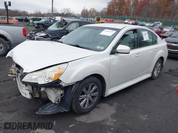 ✅ 2012 Subaru Legacy Premium • VIN: 4S3BMBC65C3025066 • Lot: 43685997. Listed on IAAI with 169,391 mi. Free auction sales archive from the USA and detailed vehicle history report at DreamBid. Image 2.