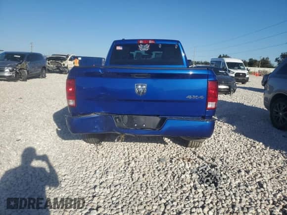 2019 Ram 1500 Express with VIN 1C6RR7FG0KS519820, listed as a Copart auction lot 81775174 with 67,011 mi miles and Salvage title. Bid and sale history available at DreamBid. Image 6.
