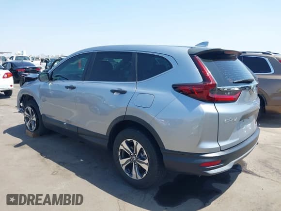✅ 2020 Honda CR-V LX • VIN: 5J6RW2H28LA012896 • Lot: 42956497. Listed on IAAI with 46,668 mi. Free auction sales archive from the USA and detailed vehicle history report at DreamBid. Image 3.