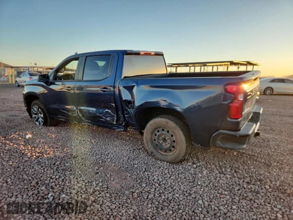 ✅ 2019 Chevrolet Silverado 1500 RST • VIN: 1GCPWDED8KZ126976 • Lot: 89531595. Listed on Copart with 100,554 mi. Free auction sales archive from the USA and detailed vehicle history report at DreamBid. Image 2.
