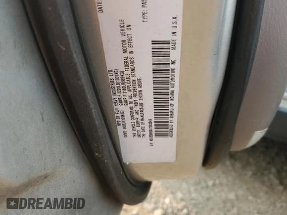 ✅ 2004 Subaru Legacy Outback Limited • VIN: 4S3BE686X47203349 • Lot: 67570075. Listed on Copart with 268,065 mi. Free auction sales archive from the USA and detailed vehicle history report at DreamBid. Image 12.