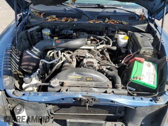 2005 Dodge Dakota Laramie z VIN 1D7HW58N25S200250, wystawiony jako Copart lot #74635094 z przebiegiem 230 871 mil mil oraz Czysty tytuł • Clean title. Historia ofert i sprzedaży dostępna na DreamBid. Obrazek 11.