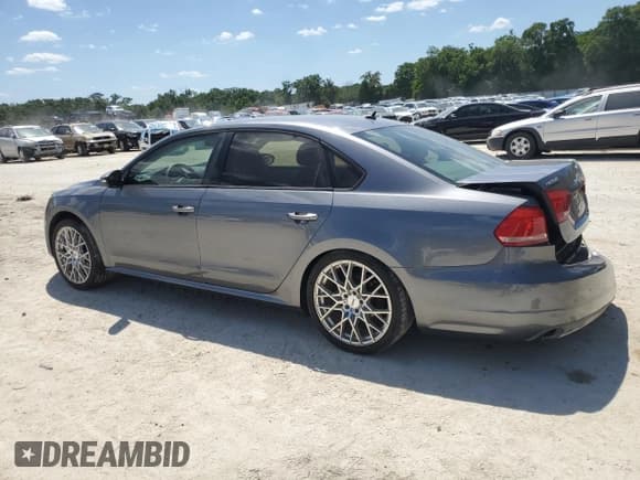 ✅ 2012 Volkswagen Passat S • VIN: 1VWAH7A37CC067029 • Lot: 53512515. Listed on Copart with 141,958 mi. Free auction sales archive from the USA and detailed vehicle history report at DreamBid. Image 2.