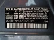 ✅ 2007 Mercedes-Benz E 320 • VIN: WDBUF22X37B077528 • Lot: 93102335. Listed on Copart with 162,115 mi. Free auction sales archive from the USA and detailed vehicle history report at DreamBid. Image 12.