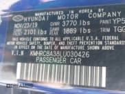 ✅ 2020 Hyundai Venue SEL • VIN: KMHRC8A38LU030426 • Lot: 42153324. Listed on IAAI with 55,339 mi. Free auction sales archive from the USA and detailed vehicle history report at DreamBid. Image 9.