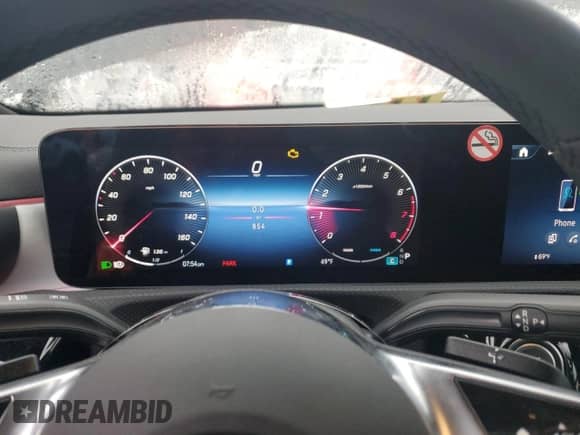 2025 Mercedes-Benz CLA 250 с VIN W1K5J4GBXSN527671, выставлен на аукционе Copart как лот 84262234 с пробегом 854 миль миль и Чистый • Clean title. История ставок и продаж доступна на DreamBid. Изображение 9.