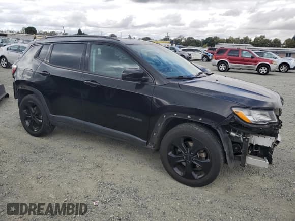 ✅ 2021 Jeep Compass Altitude • VIN: 3C4NJCBB0MT518766 • Lot: 84375315. Listed on Copart with 92,763 mi. Free auction sales archive from the USA and detailed vehicle history report at DreamBid. Image 4.
