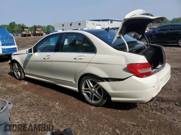 ✅ 2012 Mercedes-Benz C 300 Sport • VIN: WDDGF8BB8CA615605 • Lot: 58380455. Listed on Copart with 299,035 mi. Free auction sales archive from the USA and detailed vehicle history report at DreamBid. Image 2.