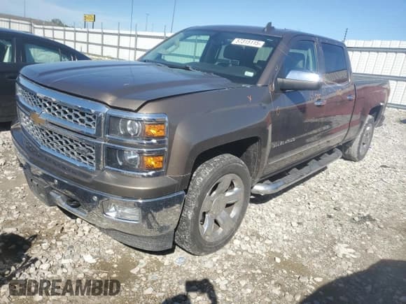 ✅ 2015 Chevrolet Silverado 1500 LTZ • VIN: 1GCUKSEC0FF200537 • Лот: 57315115. Опубликован ранее на Copart с пробегом 114 895 миль. Бесплатный доступ к архиву аукционных продаж из США и подробный отчёт об истории автомобиля на DreamBid. Изображение 1.