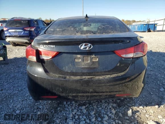 ✅ 2011 Hyundai Elantra Limited • VIN: KMHDH4AE3BU167004 • Lot: 91645115. Listed on Copart with 186,210 mi. Free auction sales archive from the USA and detailed vehicle history report at DreamBid. Image 6.