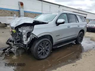 2024 Chevrolet Tahoe LT z VIN 1GNSKNKD4RR165517, wystawiony jako Copart lot #53190525 z przebiegiem 16 968 mil mil oraz Szkoda całkowita • Salvage title. Historia ofert i sprzedaży dostępna na DreamBid. Obrazek 1.