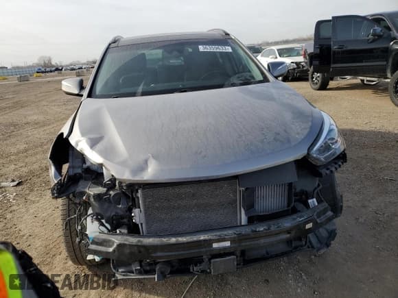 ✅ 2018 Hyundai Santa Fe Ultimate • VIN: 5XYZWDLA2JG505521 • Lot: 36359633. Listed on Copart with 46,847 mi. Free auction sales archive from the USA and detailed vehicle history report at DreamBid. Image 5.