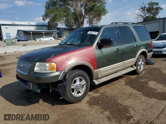 ✅ 2005 Ford Expedition Eddie Bauer • VIN: 1FMFU18525LB03099 • Lot: 68952705. Wystawiony na Copart z przebiegiem 159 297 mil. Bezpłatny archiwum sprzedaży aukcyjnych z USA i szczegółowy raport historii pojazdu na DreamBid. Zdjęcie 1.